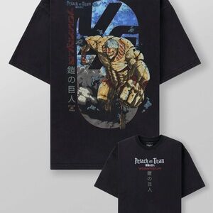 Sold: YoungLA Black Attack on Titan tee